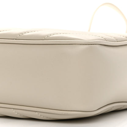 Saint Laurent Calfskin Matelasse Monogram Lou Camera Bag Crema Soft 10 of 11