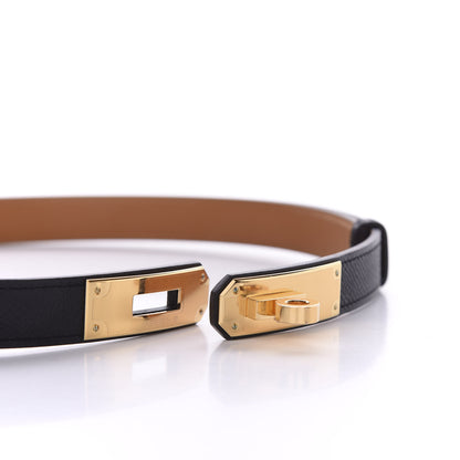 Hermes Epsom Kelly Belt Black 4 of 5
