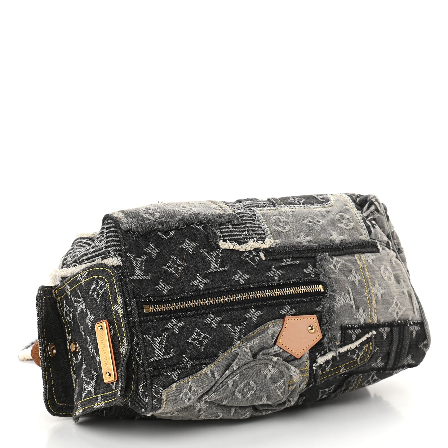 Denim Patchwork Speedy 30 Blue