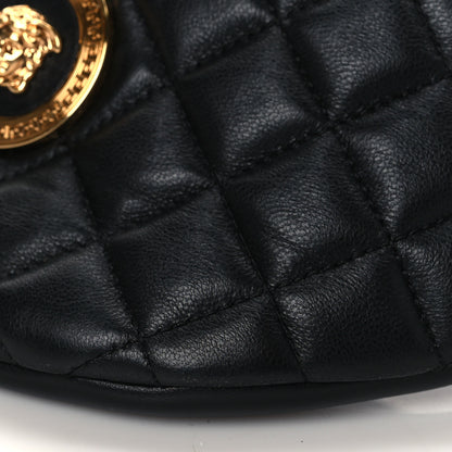 Versace Nappa Quilted Medusa Belt Bag Black 10 of 10
