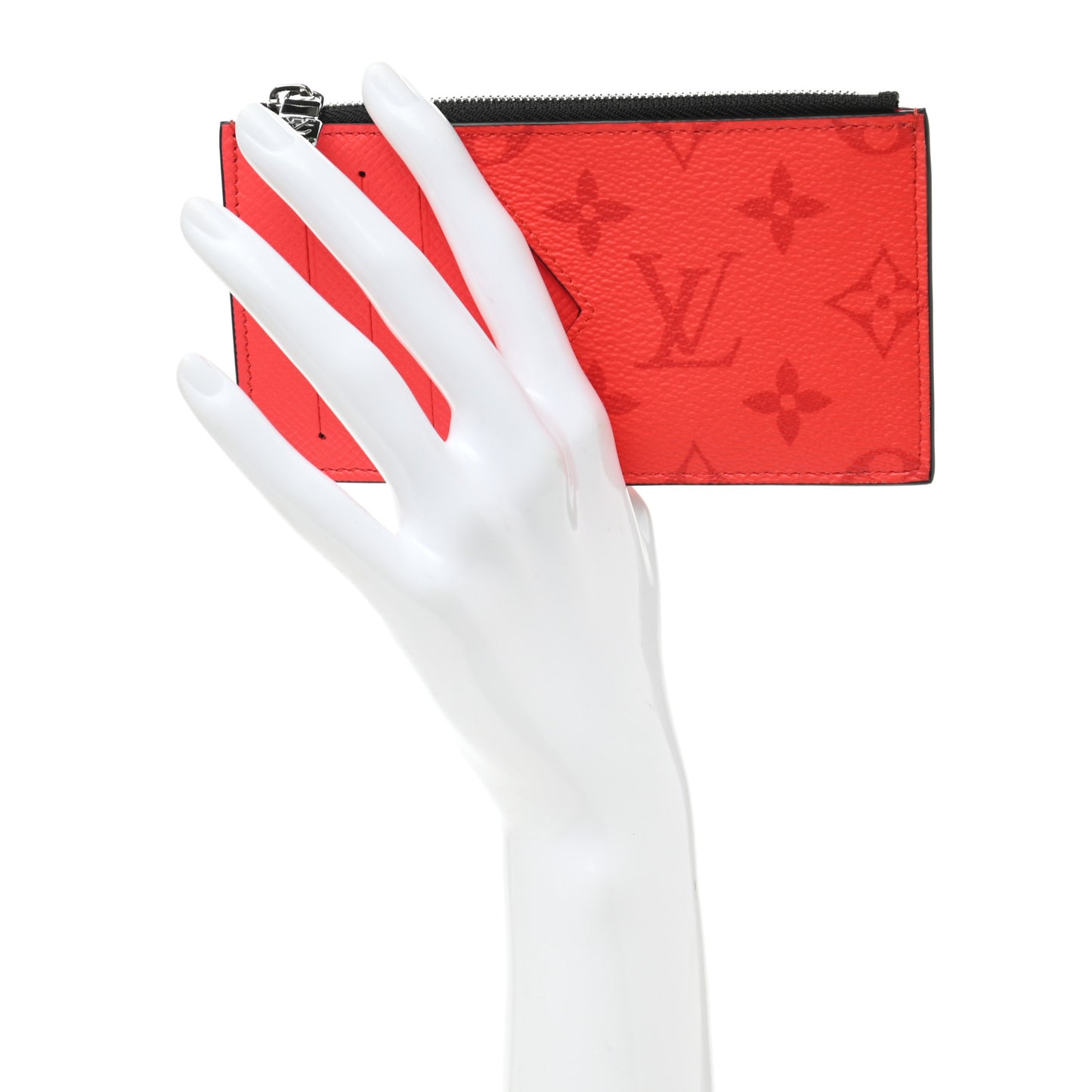 Taigarama Coin Card Holder Fire Red