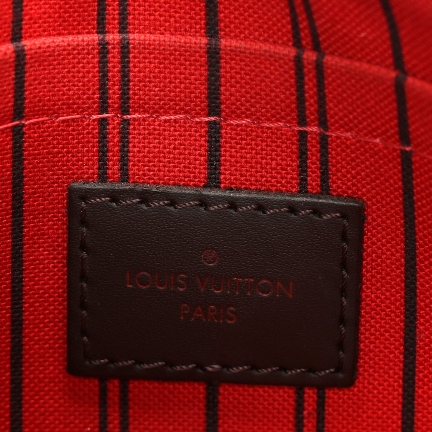 Damier Ebene Neverfull MM GM Pochette