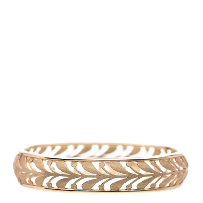 Tiffany 18K Yellow Gold Paloma Picasso Villa Paloma Palm Bangle 5 of 8