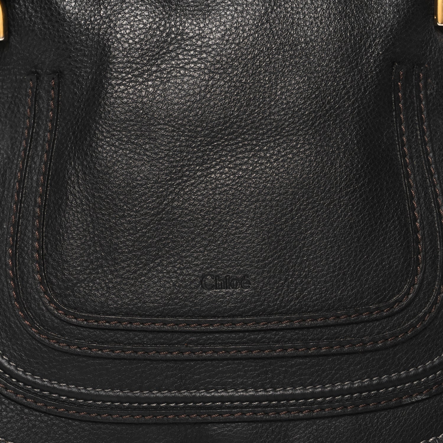 Chloe Calfskin Medium Marcie Satchel Black 7 of 12