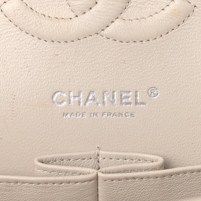 Chanel Caviar Quilted Medium Double Flap Ivory 6 of 12