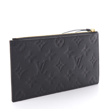 Louis Vuitton Empreinte Felicie Chain Wallet Zippered Insert Black 3 of 9