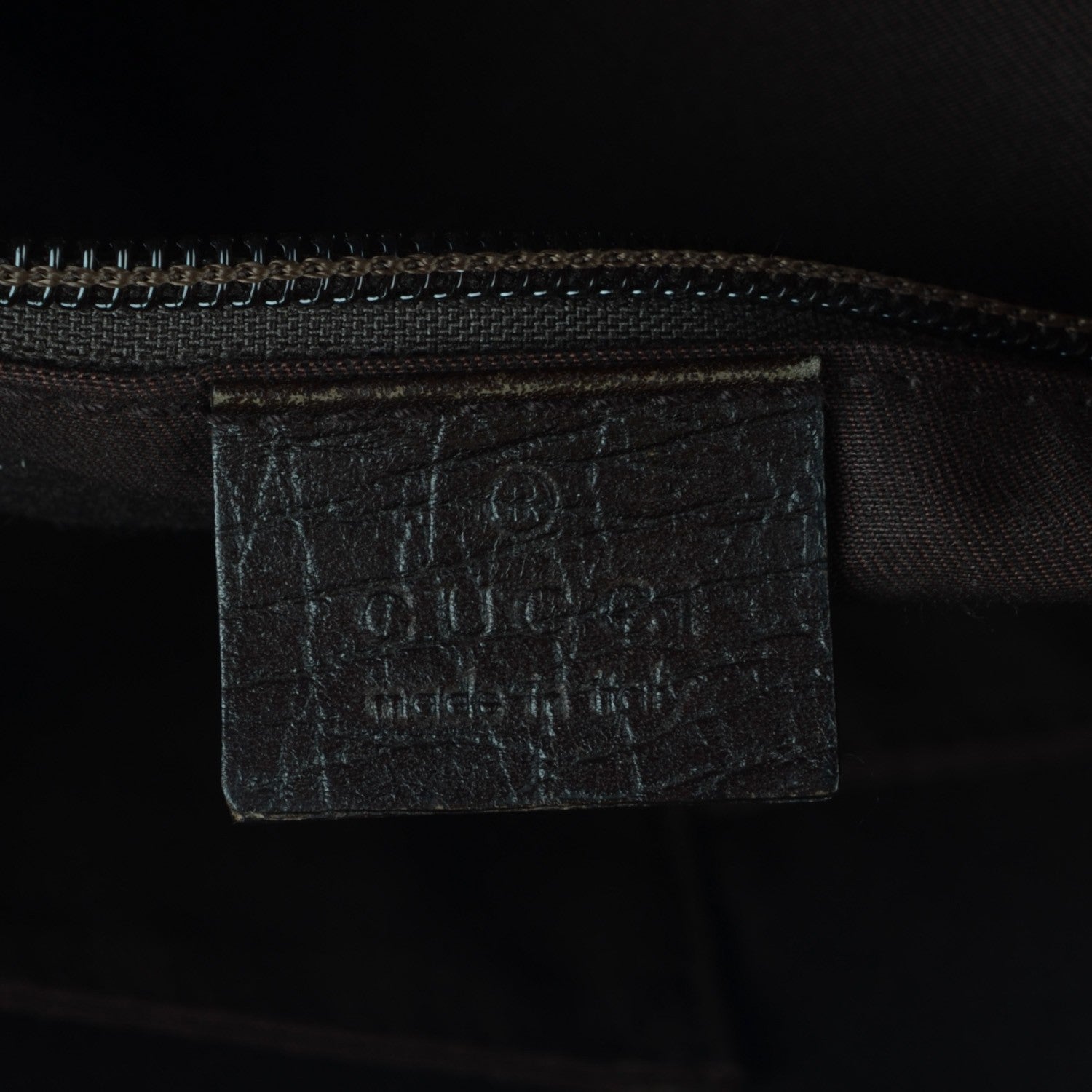 Gucci GG Plus Monogram Large Double Buckle Flap Messenger Bag Beige Dark Brown 6 of 8