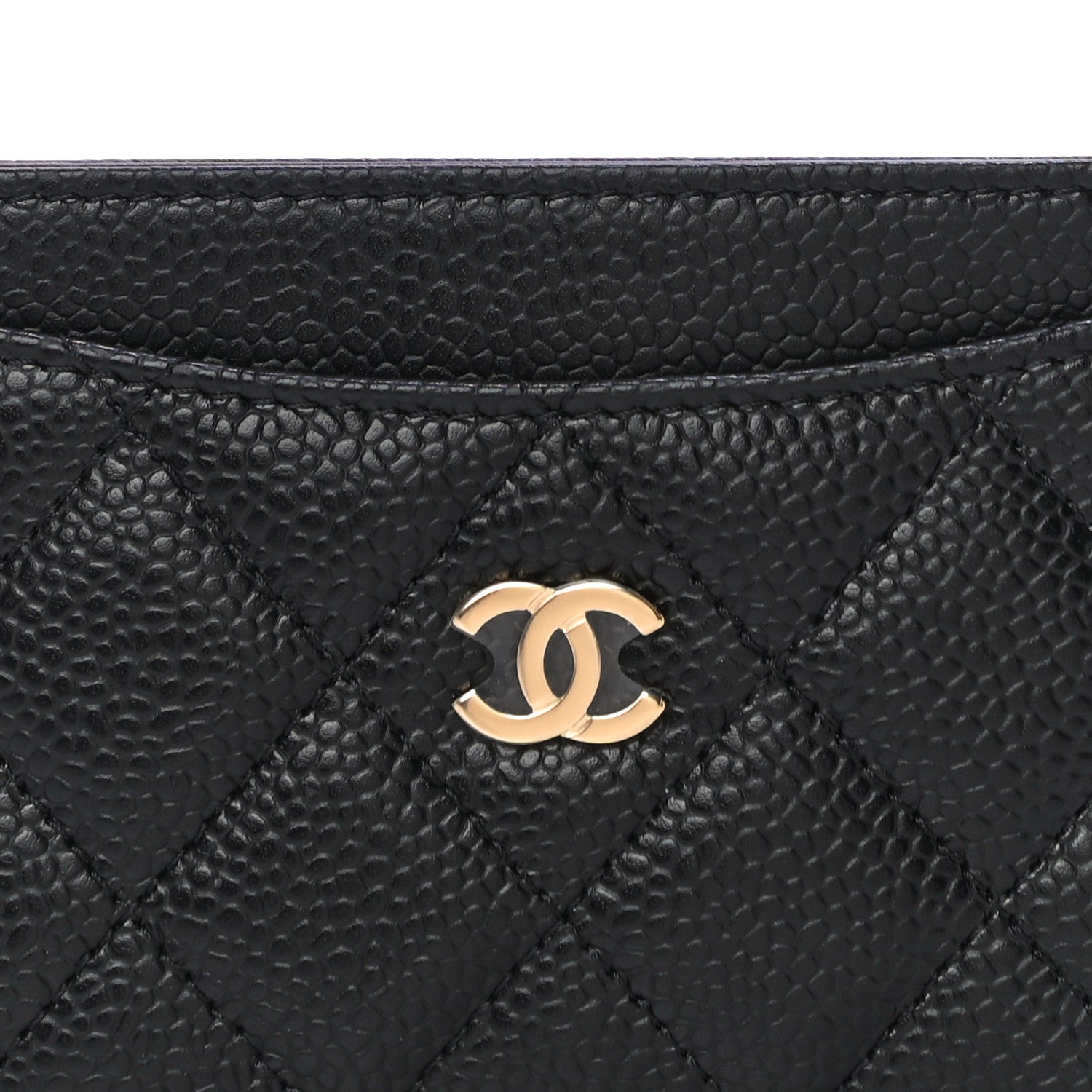 Chanel Caviar Quilted Card Holder Black 9 of 12
