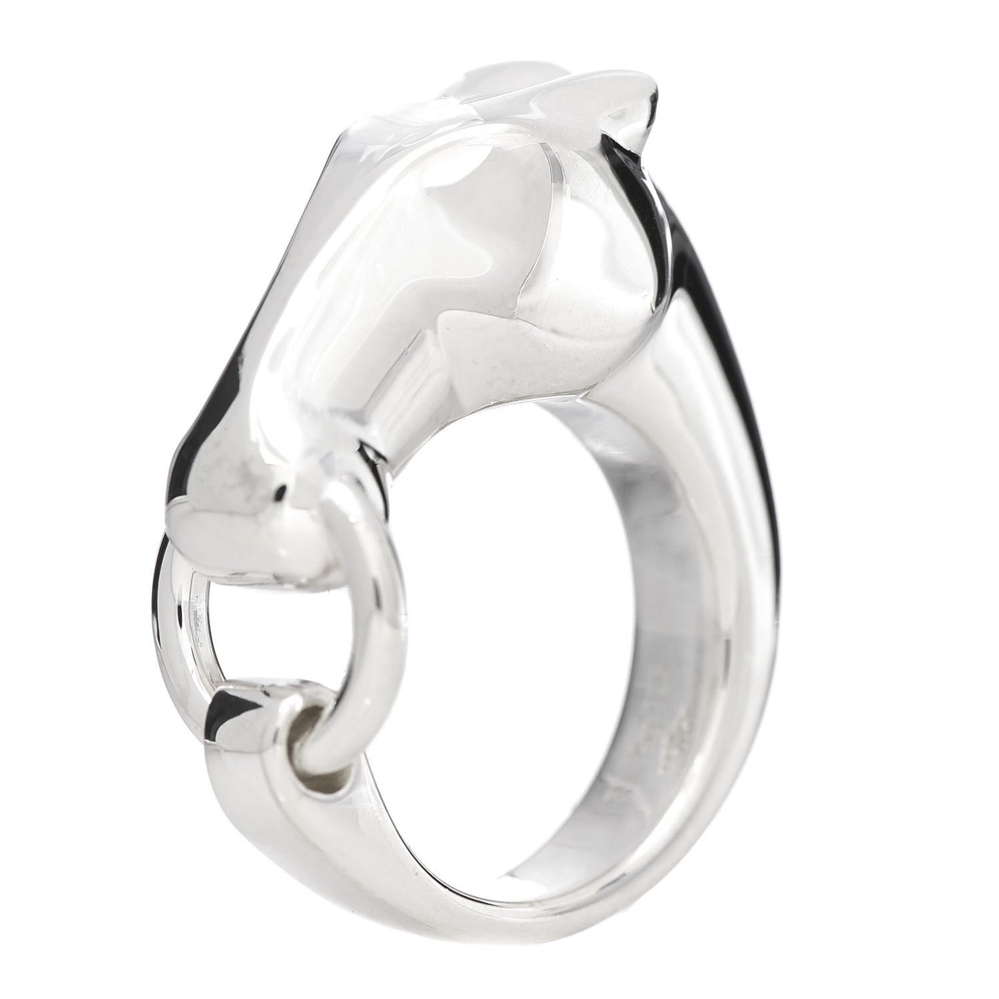 Sterling Silver PM Galop Ring 50 5.25