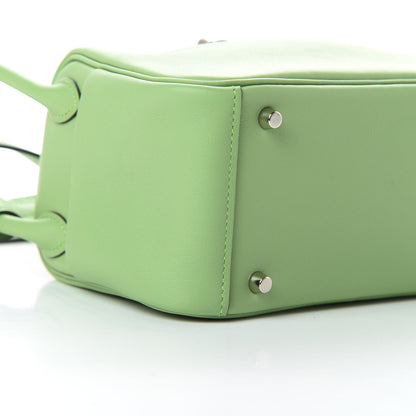 Hermes Swift Mini Lindy 20 Vert Criquet 9 of 12