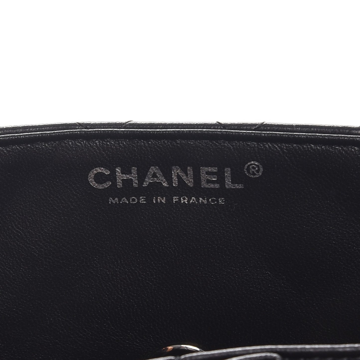 Lambskin Quilted East West Flap Black