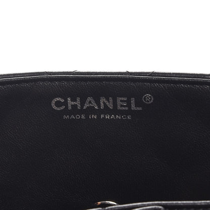 Chanel Lambskin Quilted East West Flap Black 8 of 10