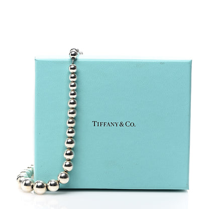 Tiffany Sterling Silver HardWear Graduated Ball Necklace 5 of 5