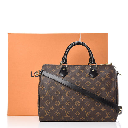 Louis Vuitton Monogram My World Tour Speedy Bandouliere 30 Black 14 of 14