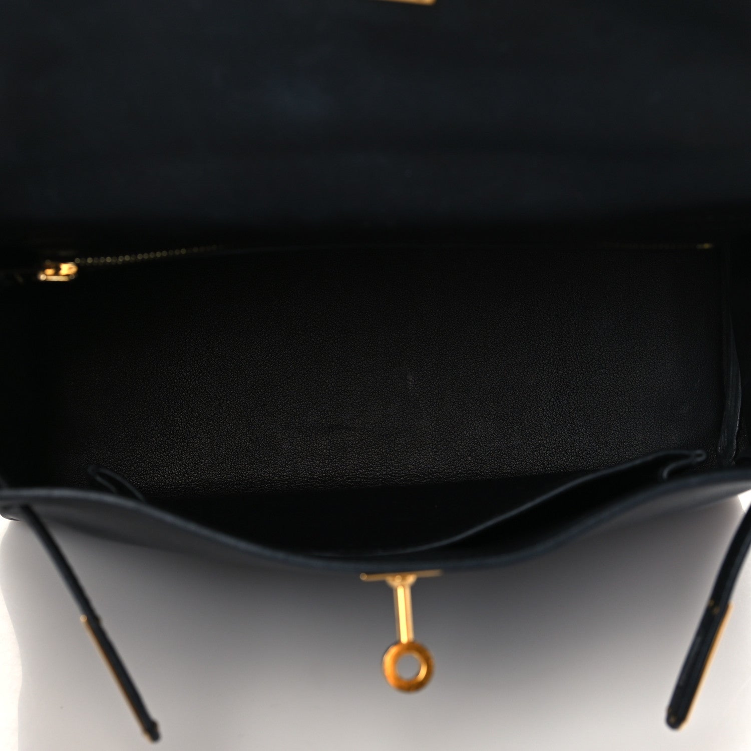 Hermes Swift Kelly Retourne 25 Black 5 of 11