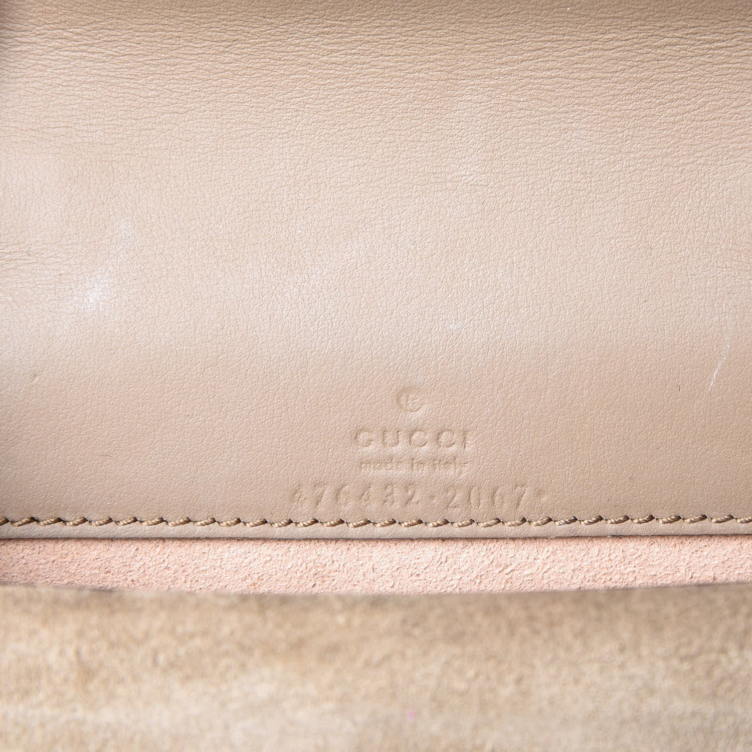 Gucci GG Supreme Monogram Super Mini Dionysus Shoulder Bag Taupe 5 of 12