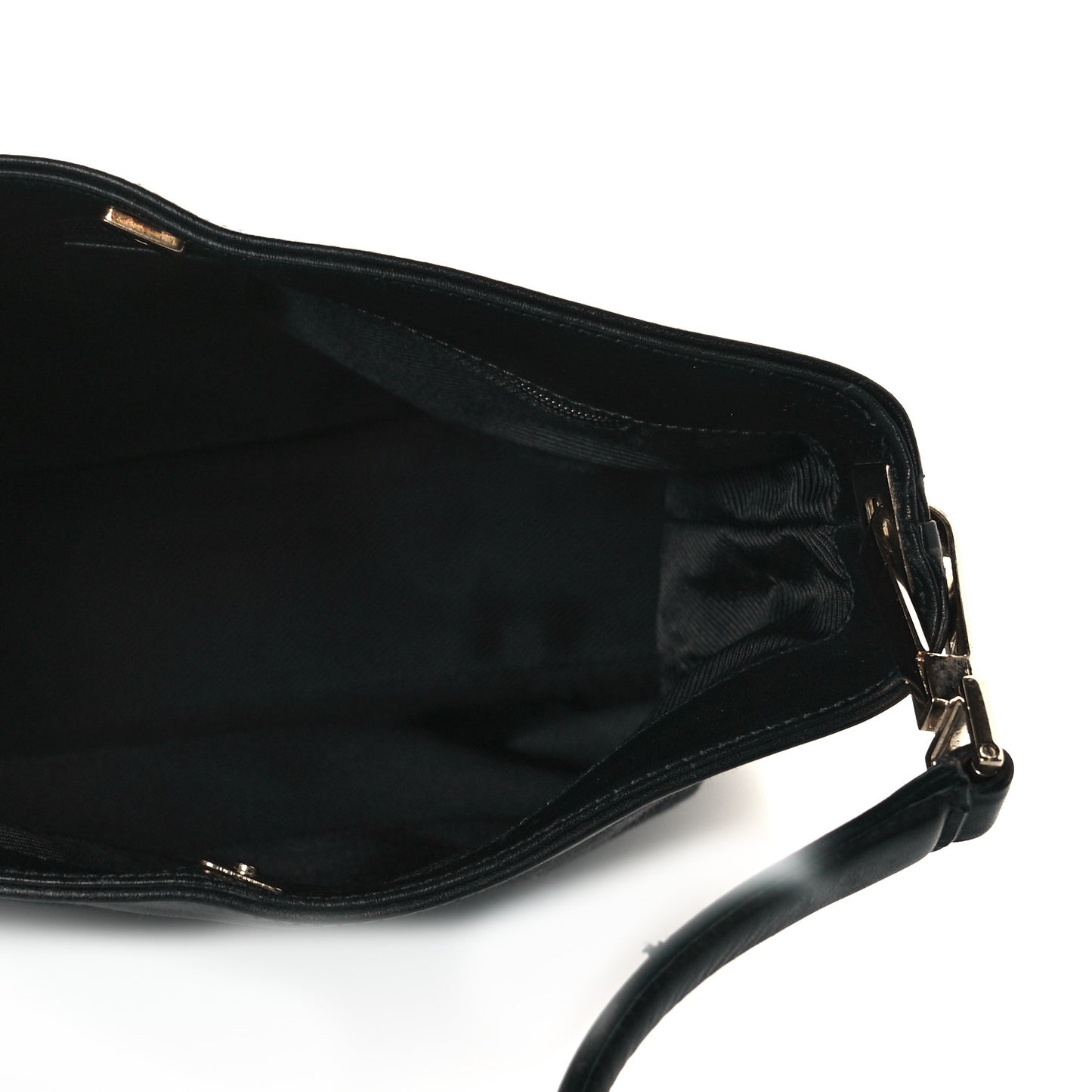 Monogram Hobo Black