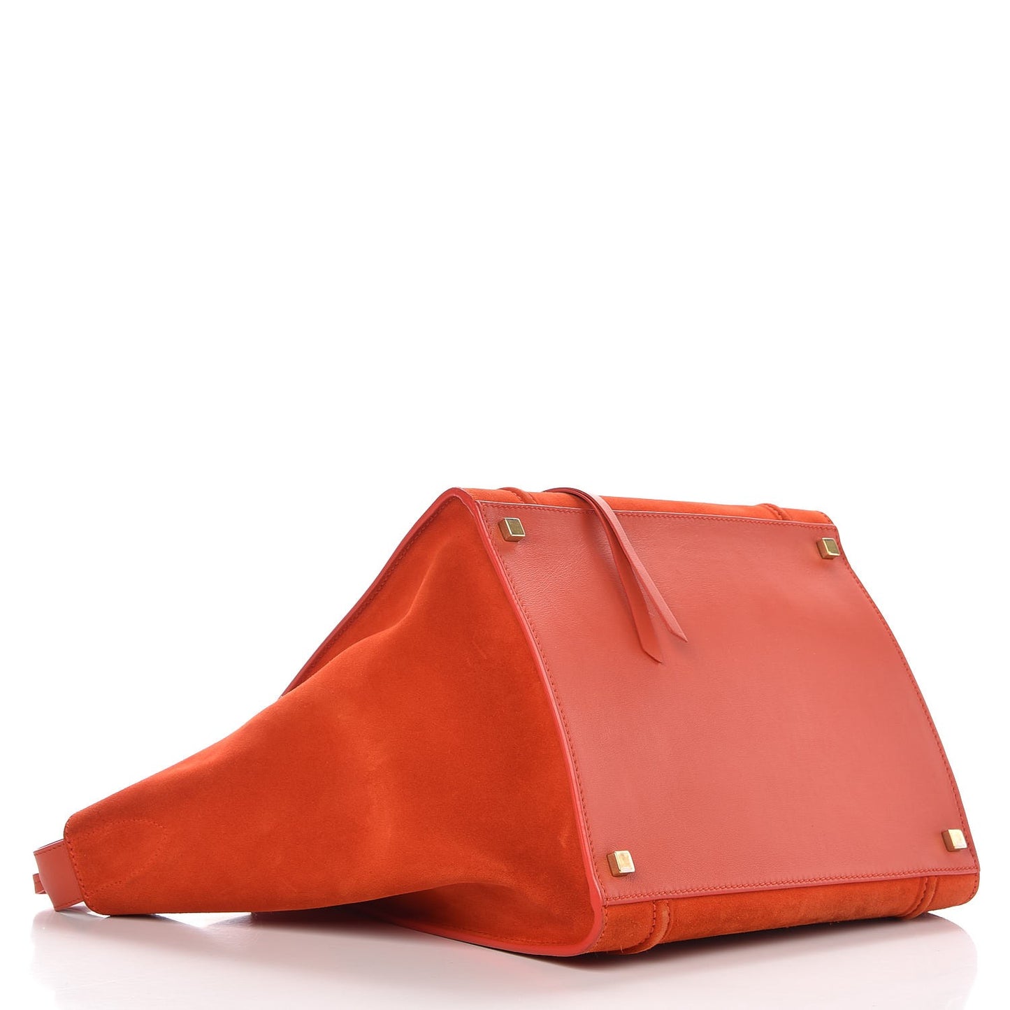 Suede Medium Phantom Luggage Bright Orange