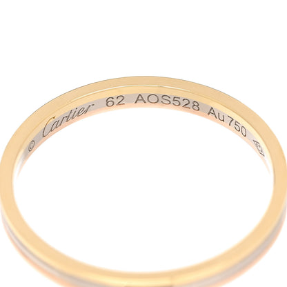Cartier 18K Pink White Yellow Gold 2.5mm Vendome Louis Cartier Wedding Band Ring 62 10 4 of 4
