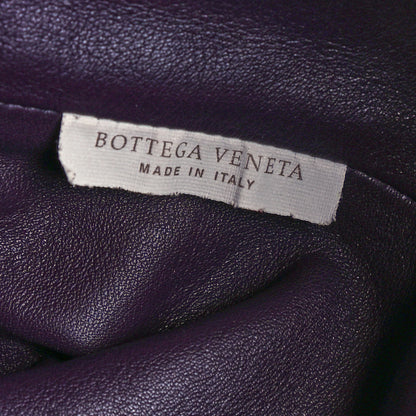 Bottega Veneta Smooth Butter Calf The Pouch Oversized Clutch Raisin 7 of 13