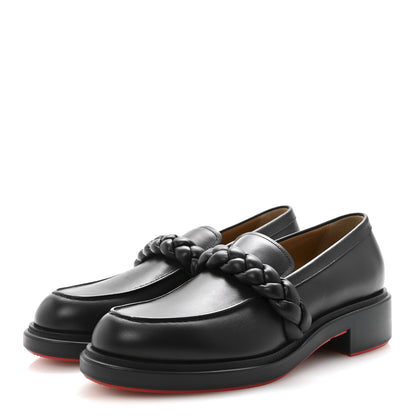 Christian Louboutin Calfskin Urbino Mens Loafers 43 Black 4 of 8