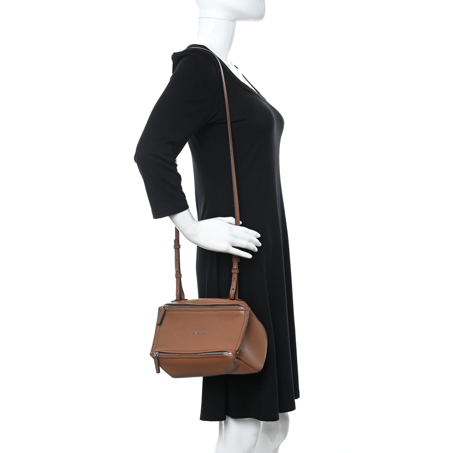 Sugar Goatskin Mini Pandora Pony Brown