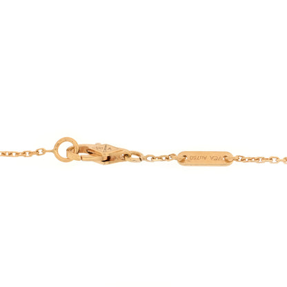 Van Cleef & Arpels 18K Yellow Gold Diamond Mini Frivole Bracelet 3 of 4