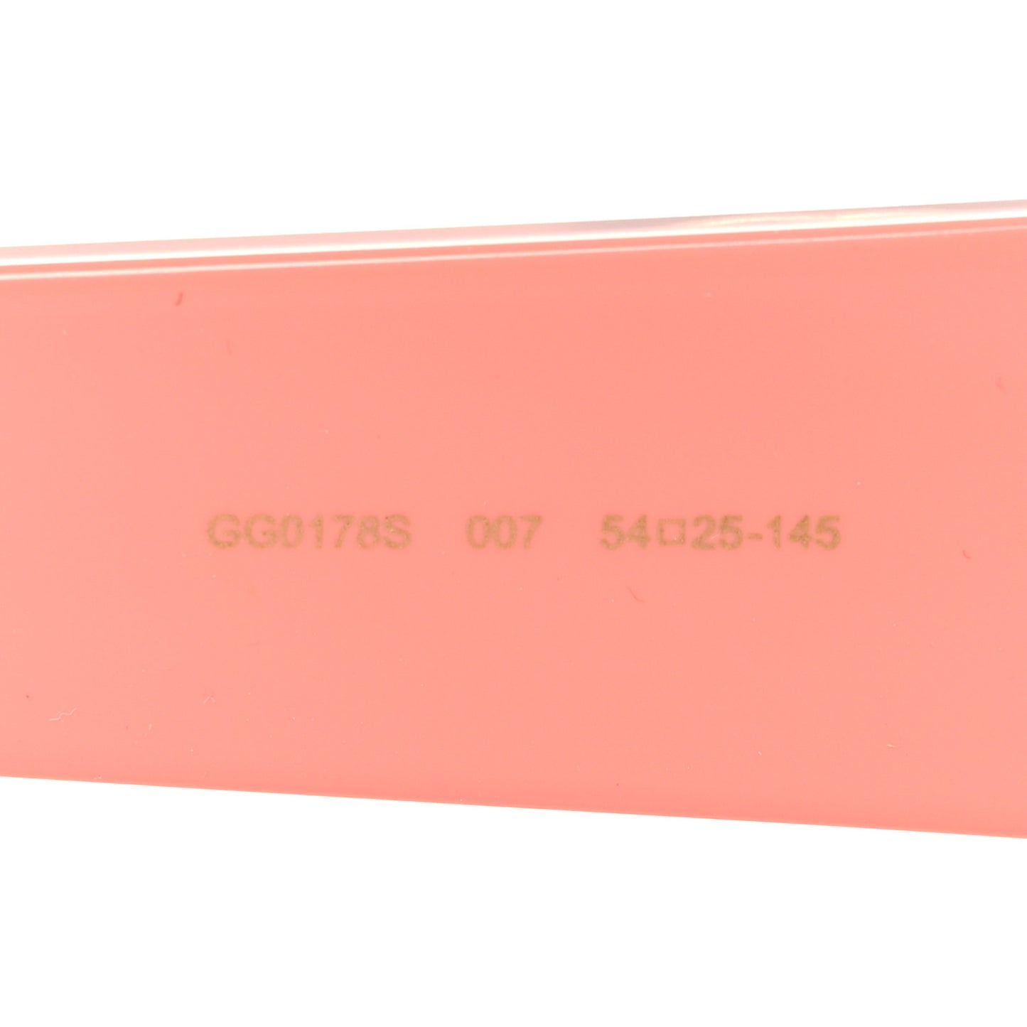 Square Frame GG0178S Sunglasses Rose Brown