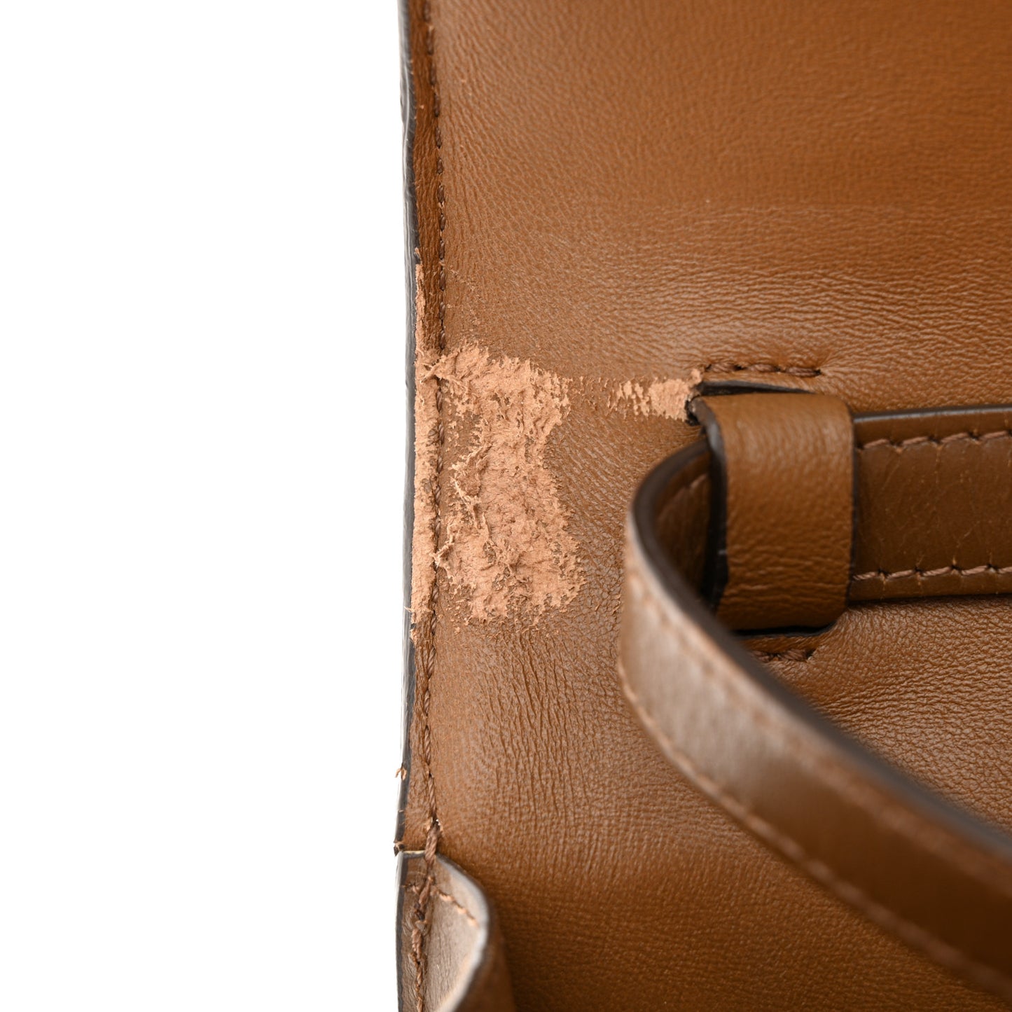 Box Calfskin Teen Classic Box Flap Bag Camel