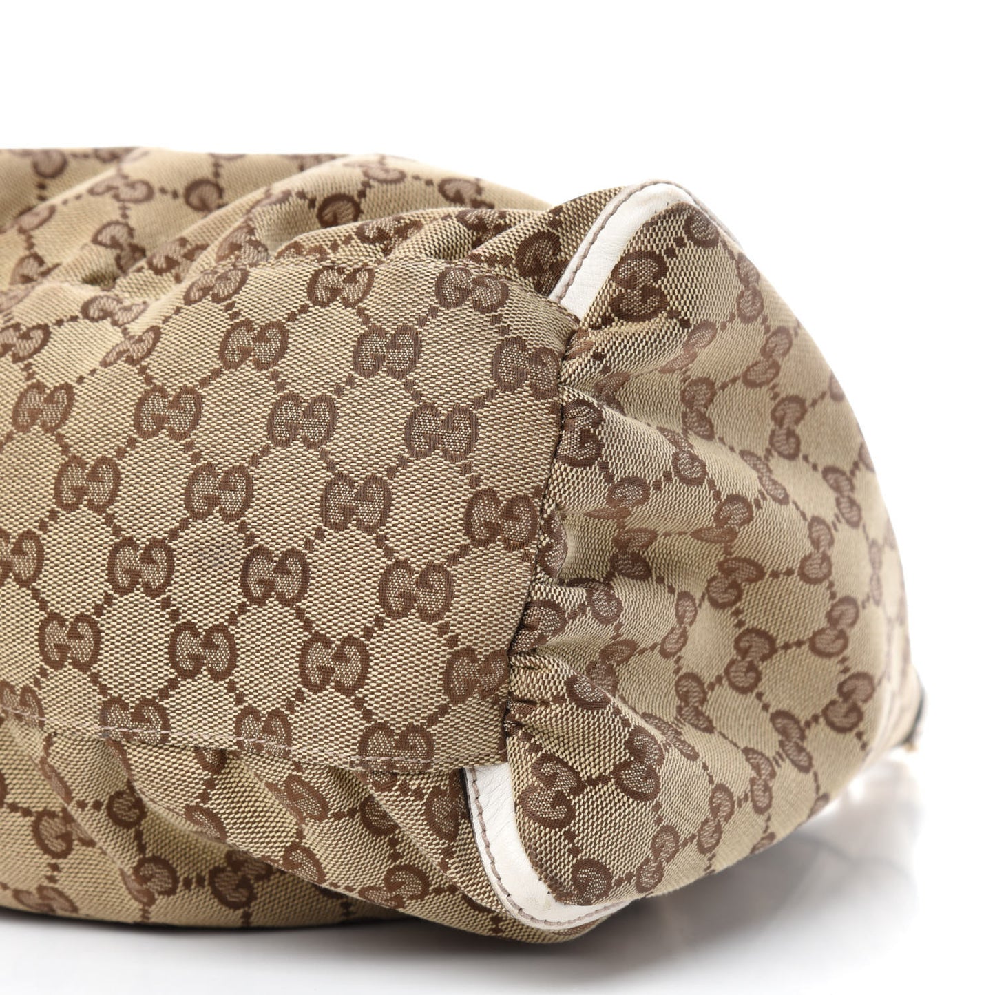 Monogram Large D Gold Hobo Off White