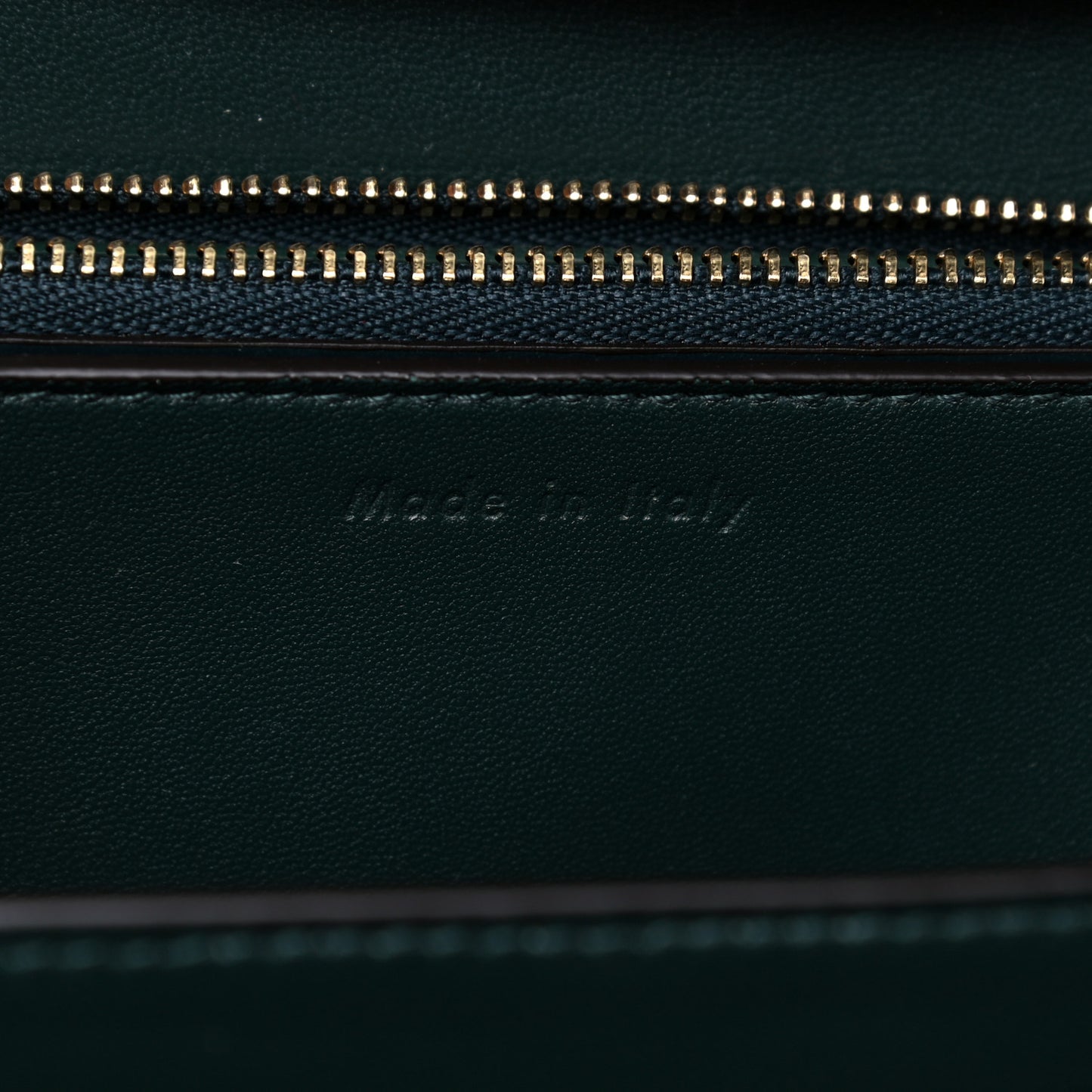 Box Calfskin Medium Classic Box Flap Bag Dark Green