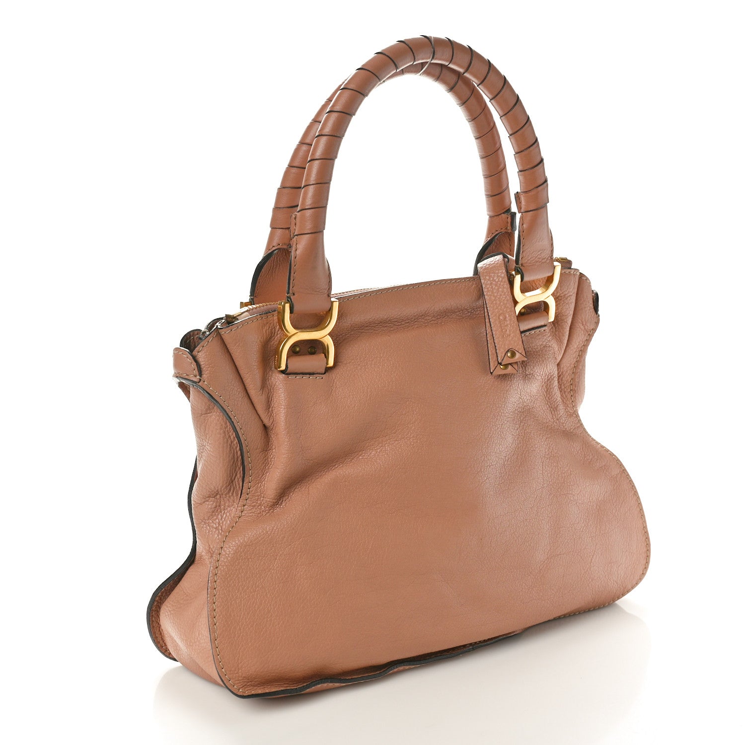 Chloe Calfskin Medium Marcie Satchel Blush Nude 3 of 10
