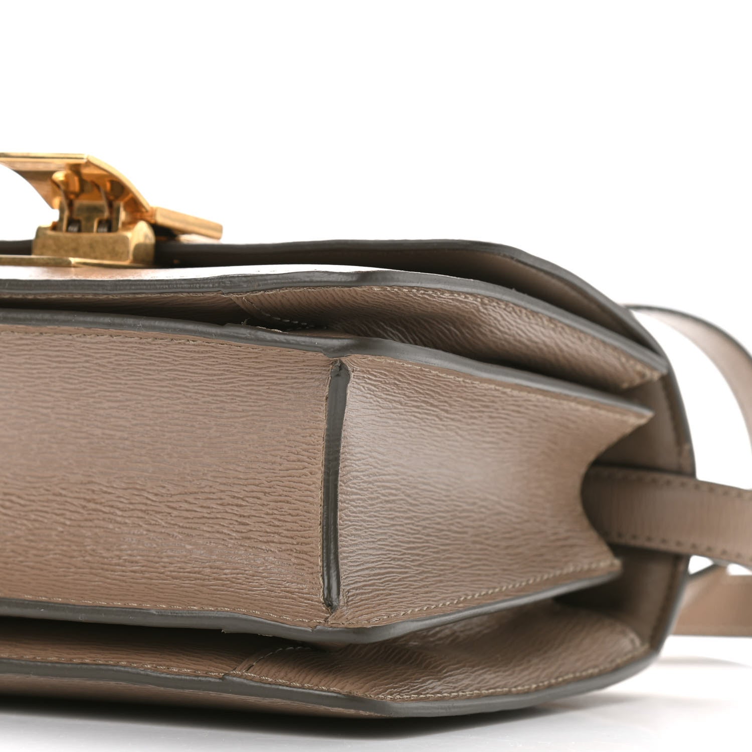 Celine Liege Calfskin Small Classic Box Flap Bag Taupe 9 of 9