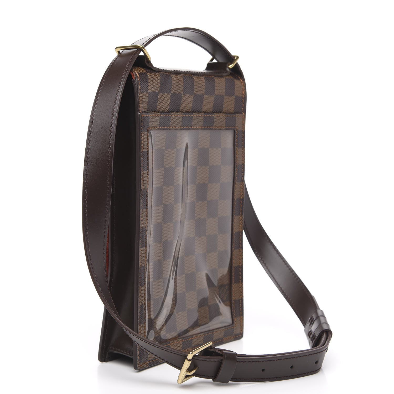 Louis Vuitton Damier Ebene Portobello Travel Shoulder Bag 3 of 9