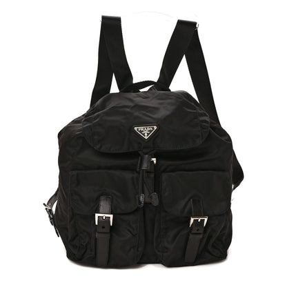 Prada Nylon Vela Large Backpack Black 1 of 9