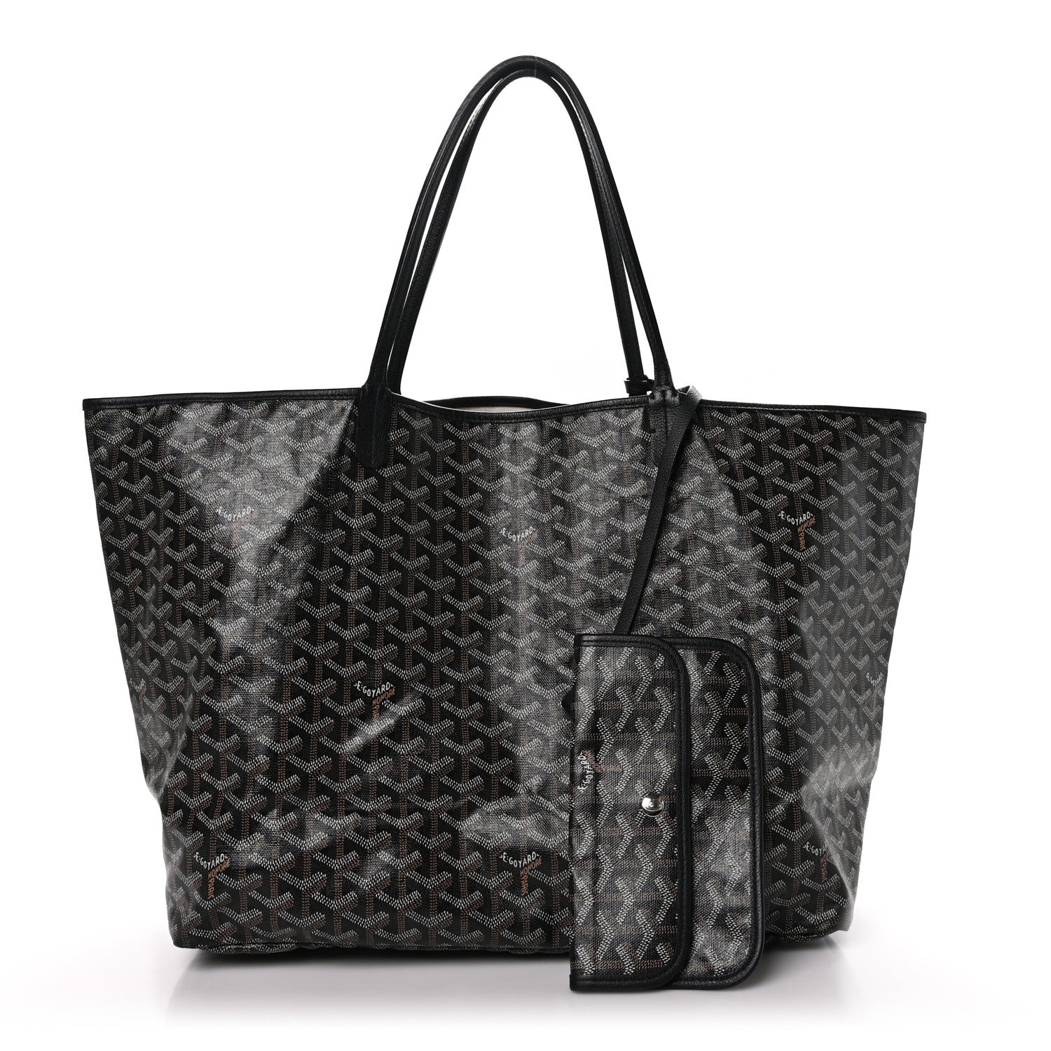 Goyard Goyardine Saint Louis GM Black 3 of 9