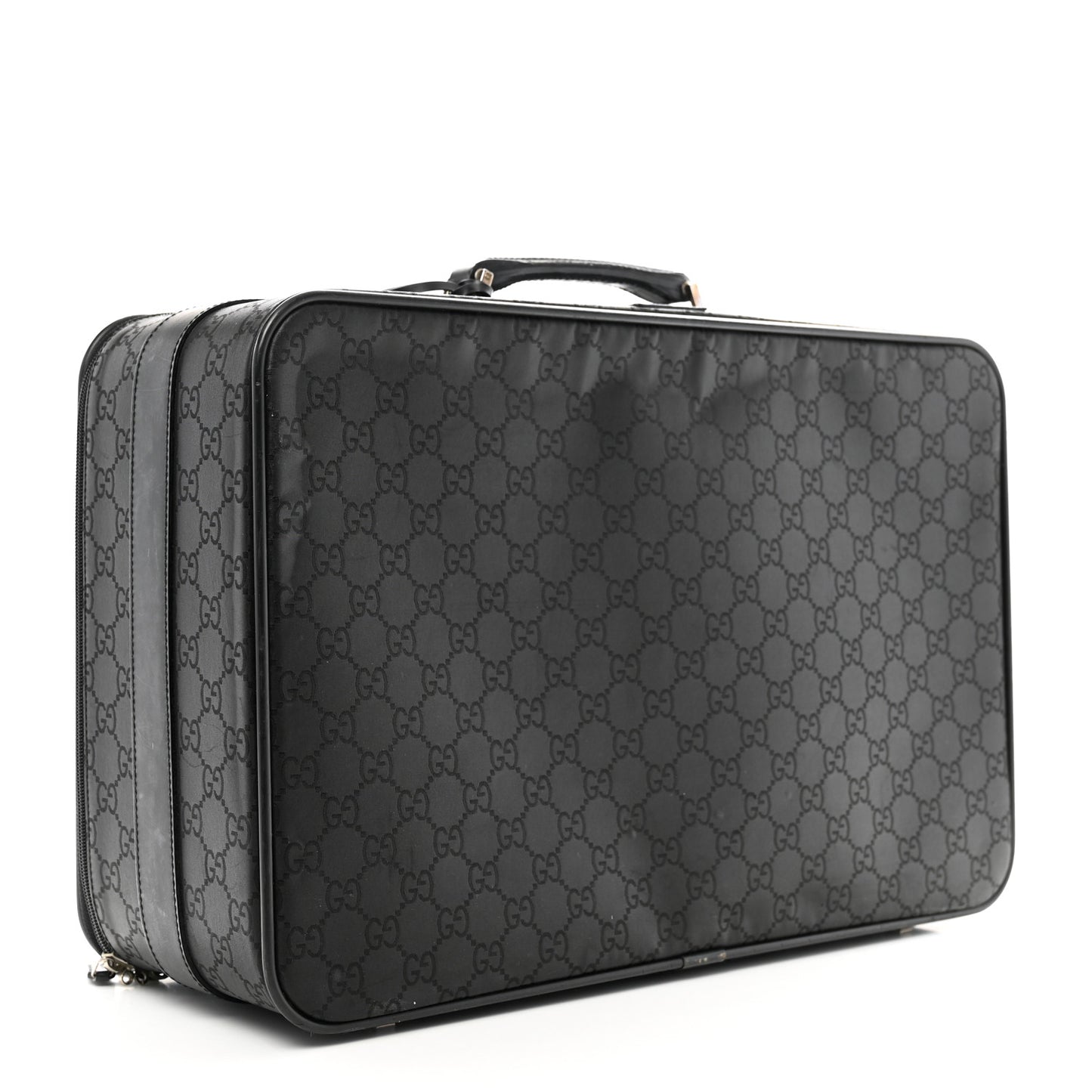 Nylon Monogram Suitcase Black