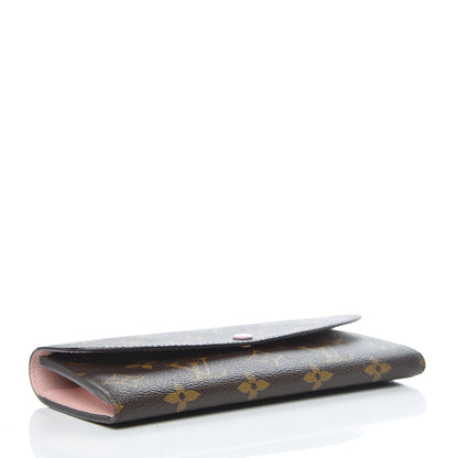 Louis Vuitton Monogram Emilie Wallet Rose Ballerine 4 of 8