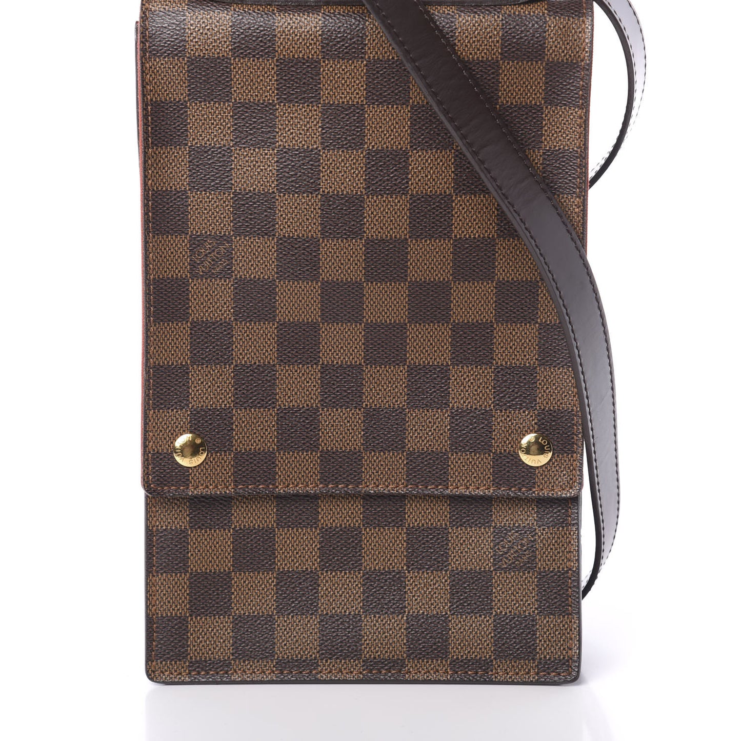 Damier Ebene Portobello Travel Shoulder Bag