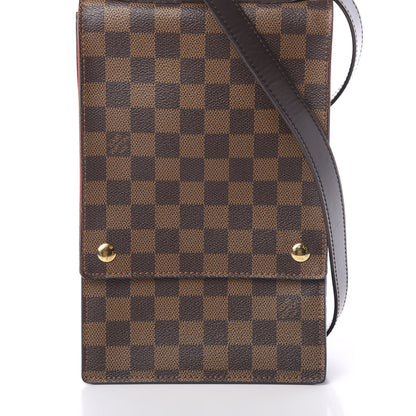 Louis Vuitton Damier Ebene Portobello Travel Shoulder Bag 7 of 9