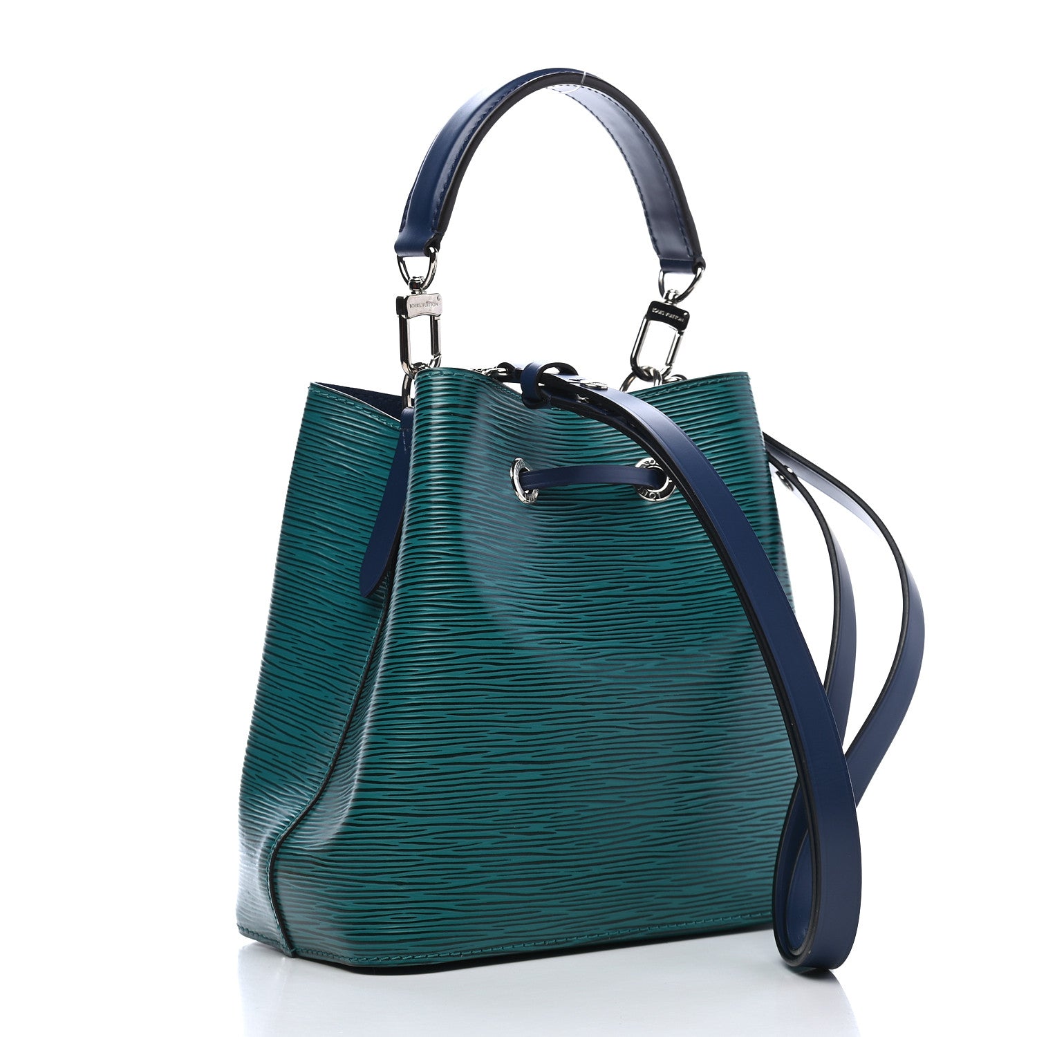 Louis Vuitton Epi Neonoe BB Emerald Green Indigo 3 of 9