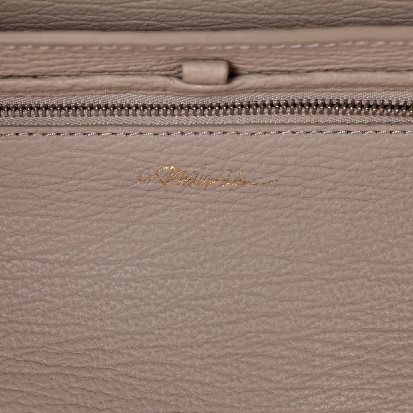 Textured Calfskin Pashli Satchel Feather