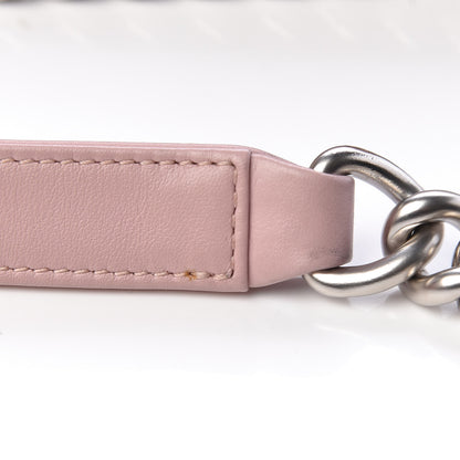Chanel Calfskin Quilted Medium Boy Flap Light Pink 16 of 19