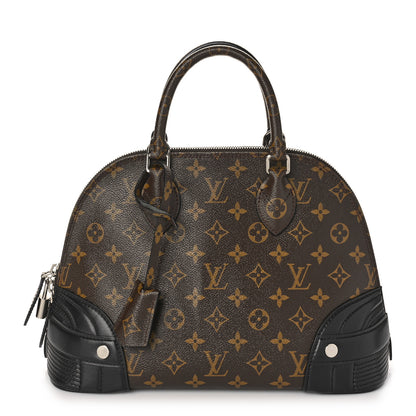 Louis Vuitton Shiny Monogram Alma PM Black 1 of 8