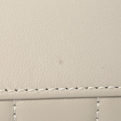 Saint Laurent Calfskin Y Quilted Monogram Toy Loulou Crossbody Bag Blanc Vintage 13 of 13