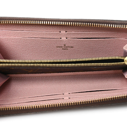Louis Vuitton Monogram Clemence Wallet Rose Ballerine 5 of 9