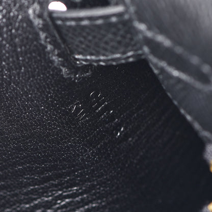 Hermes Epsom Kelly Sellier 25 Black 23 of 41