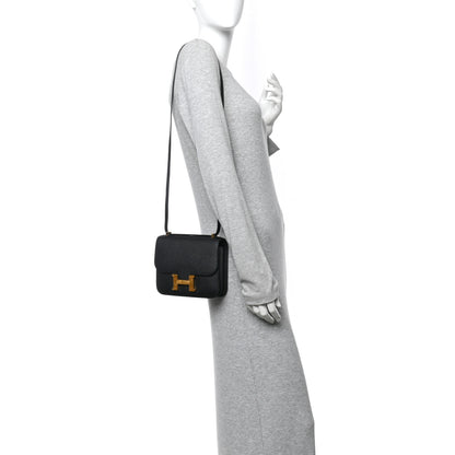Hermes Epsom Constance 18 Black 2 of 13