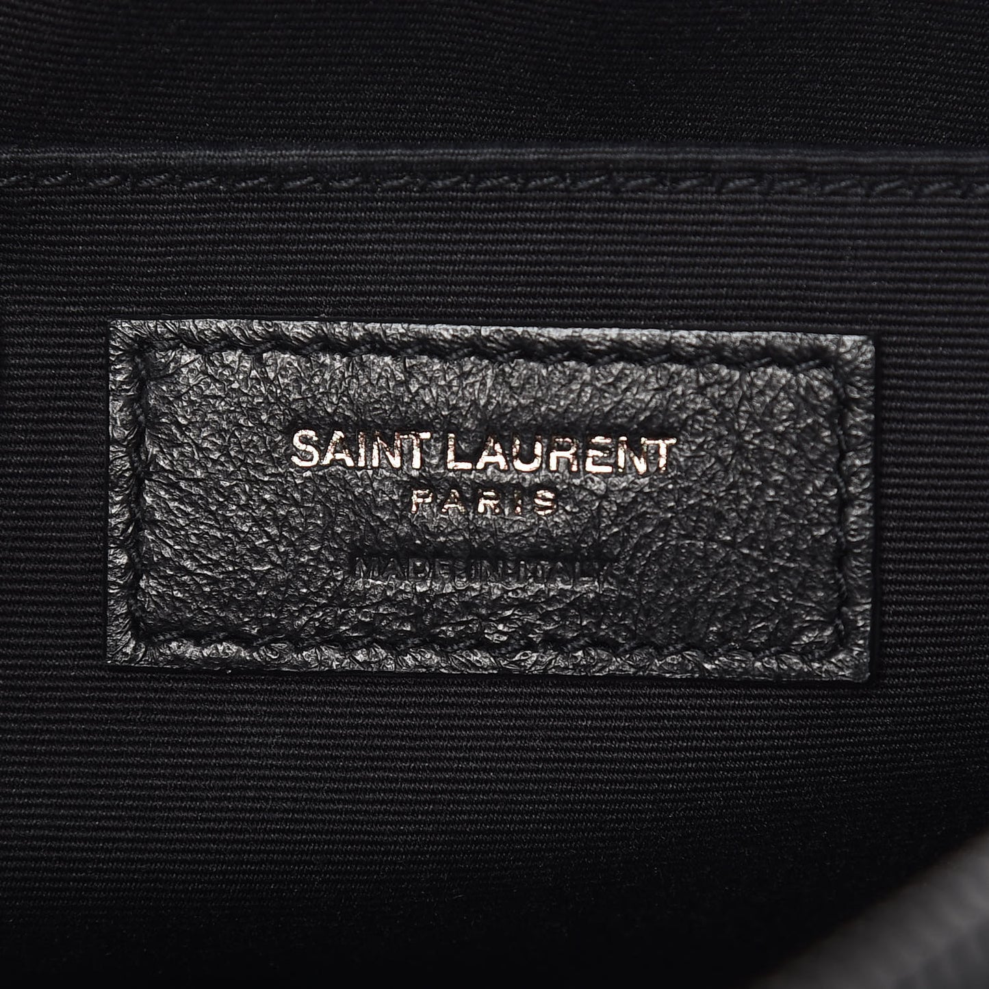 Calfskin Matelasse Monogram Lou Camera Bag Black