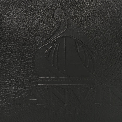 Lanvin Calfskin Logo Embossed Camera Bag Black 7 of 8